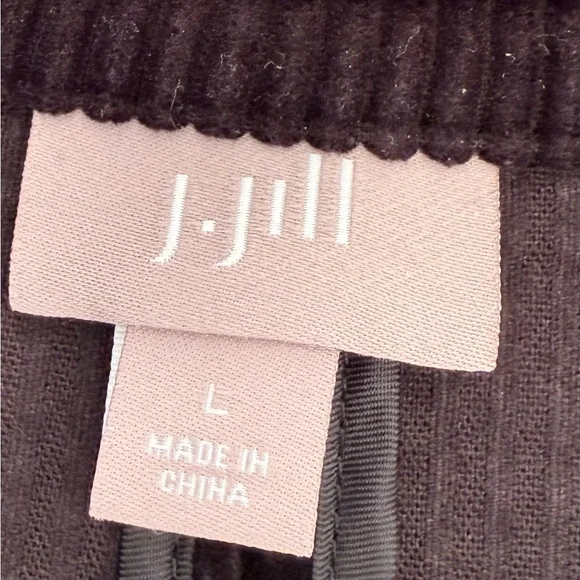 J. Jill Corduroy Jacket - Soft Black - Picture 3 of 5